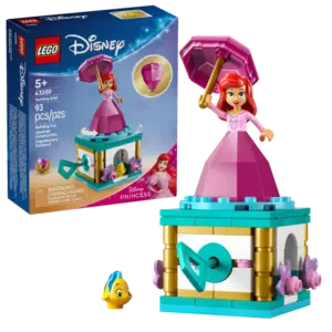 LEGO Disney 43259 Ariel Tournoyante - Aventure Magique Sous-Marine